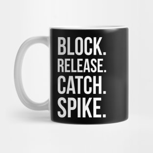 Block Release Catch Spike Mug